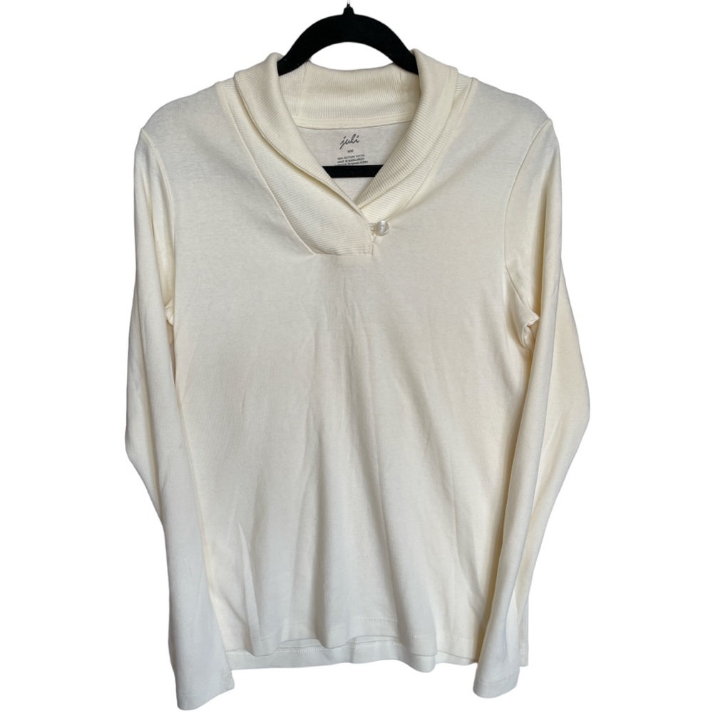 JULI 100 percent cotton sweater super soft In EUC size m